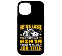 Hostess Cashier Job Title - Funny Hostess Accountant Case for iPhone 15