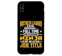 Hostess Cashier Job Title - Funny Hostess Accountant Case for iPhone XS Max