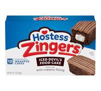 Hostess Devil's Food Cake Zingers (box of 10)