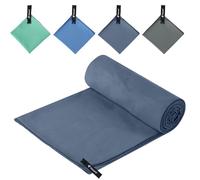 Hosuni Large Microfibre Beach Towel, Soft Lightweight Gym Towel Super Absorbent & Ultra Compact Travel Towel for Beach Sports Swimming Gym Yoga Camping Hiking