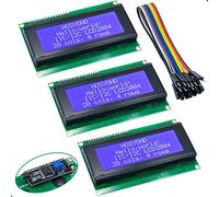 Hosyond 3pcs IIC I2C 2004 LCD Module 20x04 LCD Screen Module Display for Arduino Raspberry Pi