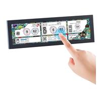 Hosyond - 8.8 inch touch screen, 1920 x 480 FHD IPS LCD secondary screen for PC Case AIDA64 CPU GPU Temperature Monitor