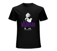 Hot 1987 Madonna Whos That Girl World Tour Men's T Shirt Blacks Black S