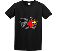 Hot 2017 Tuna Cancan1 Vintage Men's T Shirt Tops Black