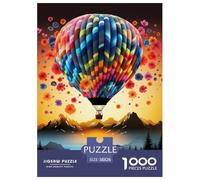 Hot Air Balloon 1000 Piece Jigsaw Puzzles for Adults Perfect for Relaxation Home Decors Creativity & Gift Giving 38x26cm/1000pcs