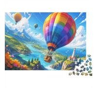 Hot Air Balloon 1000 Pieces Mini Jigsaw Puzzle for Adults