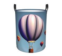 Hot Air Balloon Circular single-layer laundry basket, fit for multi-functional storage in dormitories/bedrooms