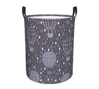 Hot Air Balloon Circular single-layer laundry basket, fit for multi-functional storage in dormitories/bedrooms