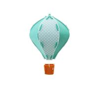 Hot Air Balloon Decorations 3D Felt Ceiling Hanging Garland for Nursery Classroom Baby Shower Birthday Party Decor (Green) &
