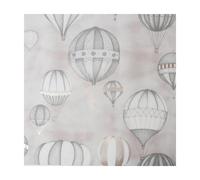 Sublime Balloon Fiesta Grey and Rose Gold Wallpaper