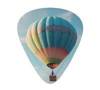 Hot air balloon flying highGuitar Picks, 12-Piece Pattern Set, Three Different Thicknesses for Acoustic Electric Guitar and Other Instruments