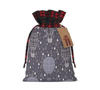 Hot Air Balloon Print Gift Decor Bags Drawstring Pouches Eco-Friendly Anniversaries Present Packaging