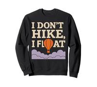 Hot Air Balloon Silhouette Festival Travel Gift Sweatshirt