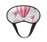 Hot Air Balloon Sleep Mask for Side Sleeper, Blackout Eye Mask for Women Men, Zero Pressure Sleeping Masks Soft Breathable Eye Cover Comfortable Blindfold Eyeshade for Night Sleep