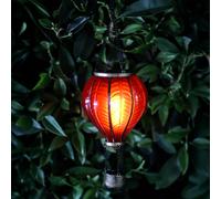 Hot Air Balloon Solar Garden Lantern Decoration 20 White LED - 46cm by Bright Garden