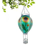Hot Air Balloon Solar Lantern, ing Solar Lanterns with Flickering Flame, Colorful Outdoor Lights Waterproof Lanterns, Solar Hot Air Balloon Flame ing Garden Light for Lawn Porch