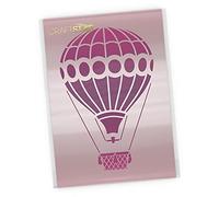 Hot Air Balloon Stencil- 16.5 x 25 cm - Nursery Decor/Kids DIY Craft Template by CraftStar