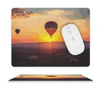 Hot Air Balloon Sunset Mouse Pad Mouse Mat 10 X 8 Inch