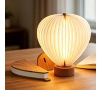 Hot Air Balloon Warm Night Light,Dimmable Touch Lamp for Bedroom,Portable Table Bedside Lamp,hot air balloon lantern decor,1200 mAh battery,Portable Camping Lamp for Outdoor,Bedroom,Party Decor