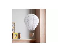 Hot Air Balloon White Easy Fit Lampshade Easily Fitting Without Complicated Installation The Fabric Shade Diffuses Light to Create a Calm, Cosy Atmosphere for Warm Glow to Your Child's Room - 30cm