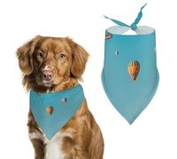 Hot Air Balloons Floating over Cappadocia Dog Bandana Puppy Cat Scarfs Bibs Washable Triangle Kerchief Pet Gifts