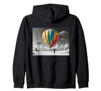 Hot Air Balloons Journey To The Unknown Zip Hoodie