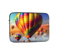 Hot Air Balloons Laptop Case 17 inch, Water Resistant Laptop Sleeve Shockproof Protective Traveling Computer Bag Portable Business Briefcase for Men Women