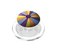 Hot air balloons seen from above PopSockets PopGrip for MagSafe