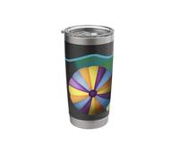 Hot air Balloons seen from Above Stainless Steel Insulated Tumbler