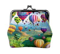 Hot Air Balloons Small Wallets Woman,Wallets for Women,Coin Purse for Women,Small Womens Wallet,Small Makeup Bag for Purse