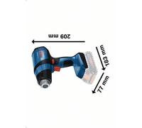 Bosch GHG 18V-50 Hot air gun 175 l/min 500 °C Black, Blue