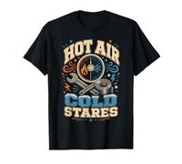 Hot Air Cold Stares HVAC Tech Humor T-Shirt