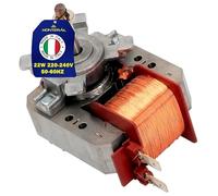 Hot Air Fan Motor for Oven 22W 220-240V 50-60Hz with the Original Code 3304920204 3370673091 3370673125 3890813045 for Zanussi - MADE IN ITALY - Warranty 10 Years - MONTERAL