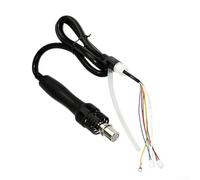Hot Air Nozzle Handle for AT850 AT852D Soldering Iron, Stable Temperature Control with Turbine Blower for SMD Removal
