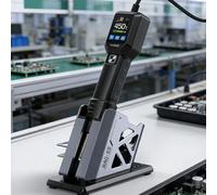 Hot Air Soldering Gun, Intelligent Portable Desoldering Station with PID System, Magnetic Power Off, Wide Temperature Range for Professional Repair & Heat Shrink Processing