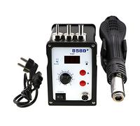 Hot Air Soldering Station 110V/220V 700W 858D LED Soldering Station BGA Reverse Working Station Digital Thermal Welding (Color : Set 4) (Set)