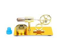 Hot Air Stirling Engine Model Experiment Educational Toy Self-assembly