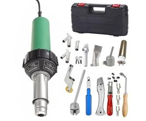 Hot Air Welder Gun Set with Adjustable Temperature for PVC Plastic and Flooring Applications