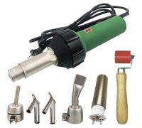 Hot Air Welding Gun,1600W PVC Plastic Welder Heat Gun Thermal Splicer with Adjustable Temperature 30~680°C,Handheld Floor Welding Tool,for DIY Home Improvement and Paint Stripping