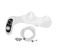 Hot and Cold Bidet Attachment - Nozzle Tilt Structure with Digital Display for Comfortable Feminine and Hemorrhoid Relief, Self - Cleaning Function, Easy Installation for