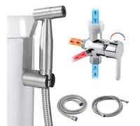 Hot and Cold Bidet Sprayer for Toilet, Bidet Attachment with Warm Water