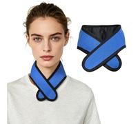 Hot and Cold Compress for Neck - Dual Therapy Pack for Cervical Pain, Muscle Tension, Whiplash, Headache - Soft, Flexible, Reusable - Fits Men & Women
