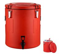 Hot and Cold Dispenser with Faucet, Catering Urn Hot Water Boiler Dispenser, Insulated for 48 Hour, Commercial Coffee Urn InsuHGlated Barrel,20L