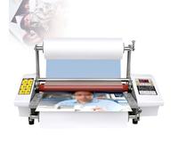 Hot and Cold Laminating Machine, Velocity Adjustable, High-Performance for Documents and Photos, Quick Office Projects
