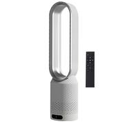 Hot and Cold Tower Fan,22.8" Tall Standing Floor Fan,Bladeless Purification Fan,1200W Heater,90° Wide Range Heating,8 Speeds Natural Wind,Smart 120Min Timer