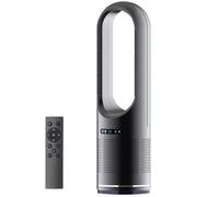 Hot and Cold Tower Fan,31.5" Tall Standing Floor Fan,Bladeless Purification Fan,2000W Heater,80° Wide Range Heating,8 Speeds Natural Wind,Smart 8 Hours Timer