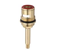 Hot And Cold Water Spool Drips Resistant Faucet Valves Brass Ceramic Stem Disc Cartridges For Washroom Basins Tap Drips Resistant Faucet Valves