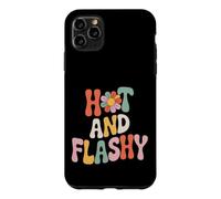Hot And Flashy Retro Menopause Funny Hormone Humor Case for iPhone 11 Pro Max