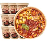 重庆酸辣粉 香辣米粉 中国面条 Hot and Sour Noodles, Instant Rice Noodles, Chinese Instant Noodles, Cup Noodles Lamian Noodles Noodles In Soup, Instant Noodle Soup, Pasta (3 barrels)