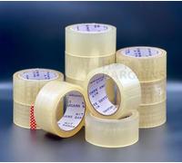 HOT BARGAINS Clear Packaging Tape 48mm x 66m, Heavy Duty Industrial Parcel Tape, 6 Rolls